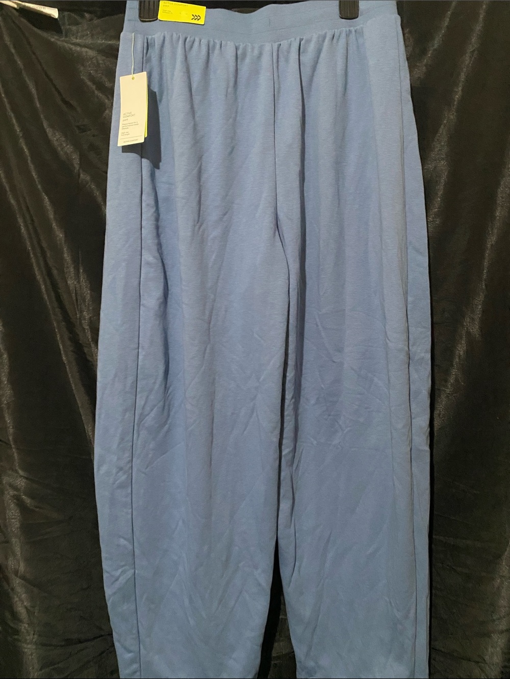 all in motion Relaxed Wide-Leg Drawstring Pants - Blue - Picture 3 of 6